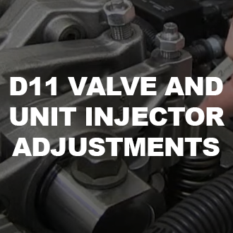 How to Adjust Valve and Unit Injectors – 11L