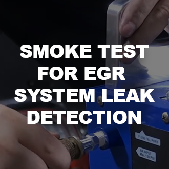 Smoke Test for EGR System Leak Detection