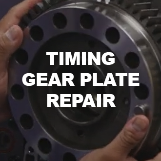 Timing Gear Plate Repair