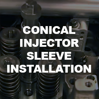 Conical Injector Sleeve Installation